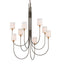 Currey and Company - Eight Light Chandelier - Archetype - Statuary Bronze/Antique Brass- Union Lighting Luminaires Decor