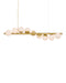 Currey and Company - Nine Light Chandelier - Barcarolle - Brushed Brass/White- Union Lighting Luminaires Decor