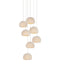 Currey and Company - Seven Light Pendant - Virtu Collection - Natural- Union Lighting Luminaires Decor