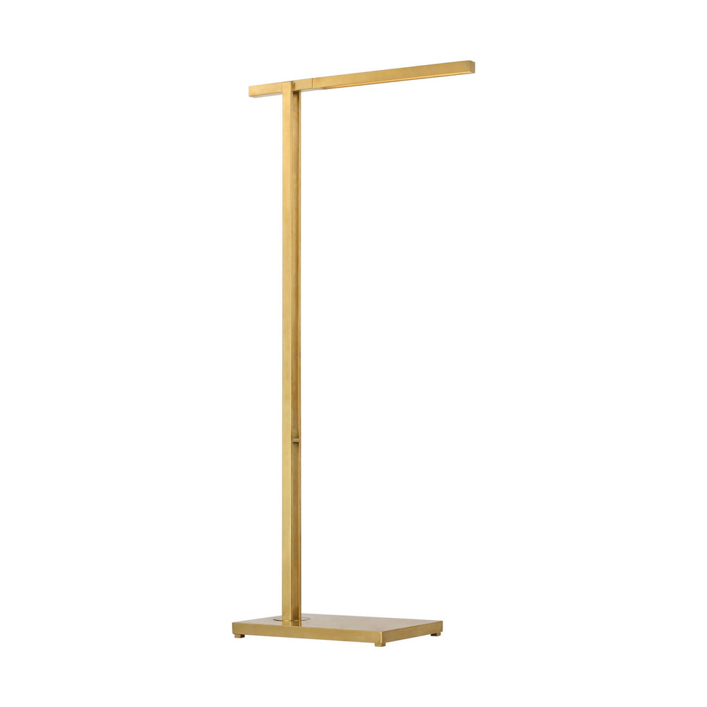 Visual Comfort Modern - LED Floor Lamp - Stagger - Natural Brass- Union Lighting Luminaires Decor
