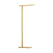 Visual Comfort Modern - LED Floor Lamp - Stagger - Natural Brass- Union Lighting Luminaires Decor