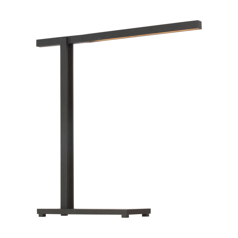 Visual Comfort Modern - LED Table Lamp - Stagger - Nightshade Black- Union Lighting Luminaires Decor