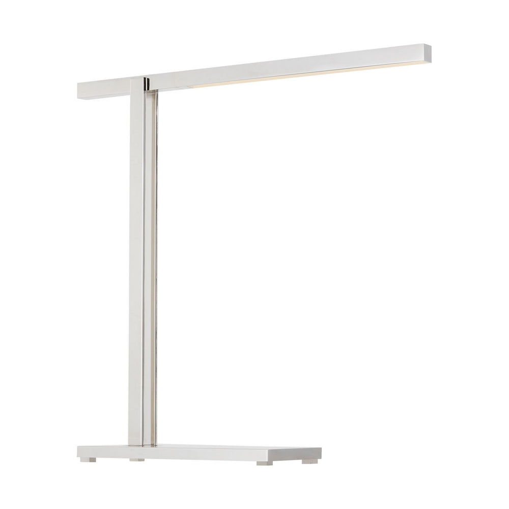 Visual Comfort Modern - LED Table Lamp - Stagger - Polished Nickel- Union Lighting Luminaires Decor
