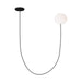 Visual Comfort Modern - LED Chandelier - Helium - Matte Black- Union Lighting Luminaires Decor