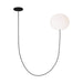 Visual Comfort Modern - LED Chandelier - Helium - Matte Black- Union Lighting Luminaires Decor