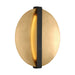 Visual Comfort Modern - LED Wall Sconce - Cymbal - Dark Bronze/Natural Brass- Union Lighting Luminaires Decor