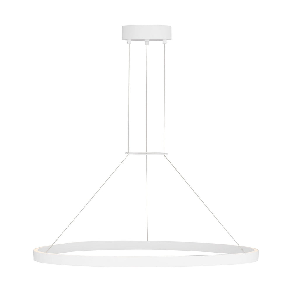 Visual Comfort Modern - LED Chandelier - Fiama - Matte White- Union Lighting Luminaires Decor