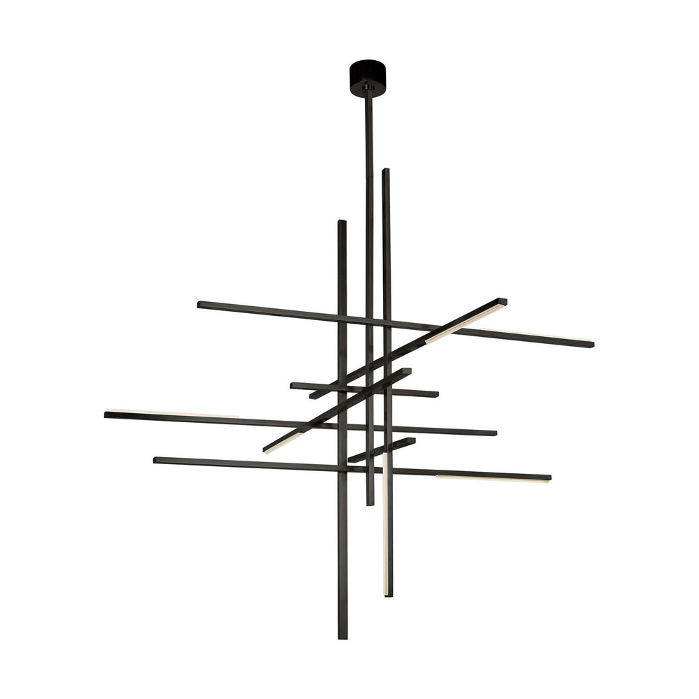 Visual Comfort Modern - LED Chandelier - Cityscape - Dark Bronze- Union Lighting Luminaires Decor