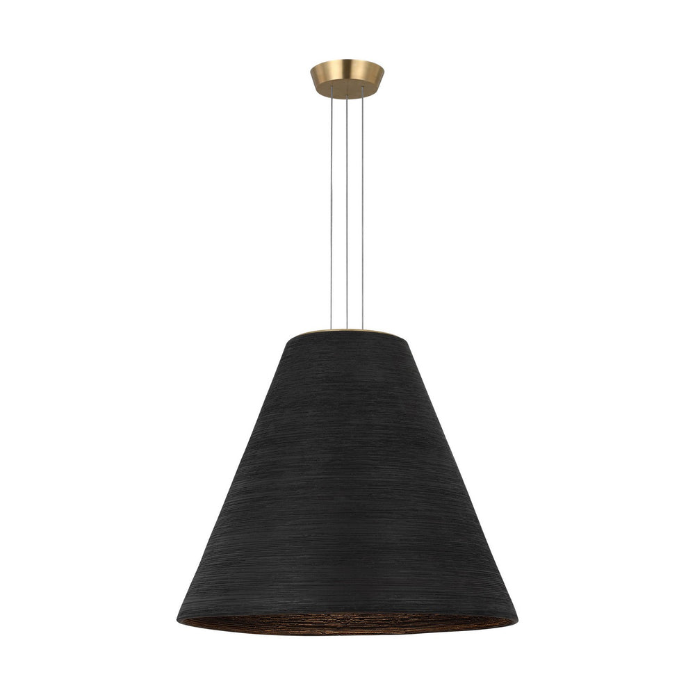 Visual Comfort Modern - LED Pendant - Karam - Natural Brass- Union Lighting Luminaires Decor