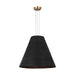 Visual Comfort Modern - LED Pendant - Karam - Natural Brass- Union Lighting Luminaires Decor
