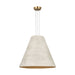 Visual Comfort Modern - LED Pendant - Karam - Natural Brass- Union Lighting Luminaires Decor