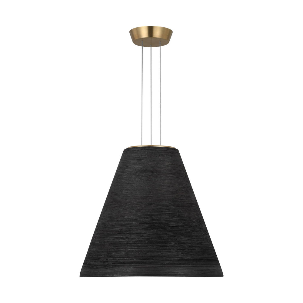 Visual Comfort Modern - LED Pendant - Karam - Natural Brass- Union Lighting Luminaires Decor