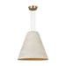 Visual Comfort Modern - LED Pendant - Karam - Natural Brass- Union Lighting Luminaires Decor