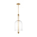 Visual Comfort Modern - LED Pendant - Cathedral - Natural Brass- Union Lighting Luminaires Decor