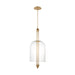 Visual Comfort Modern - LED Pendant - Cathedral - Natural Brass- Union Lighting Luminaires Decor