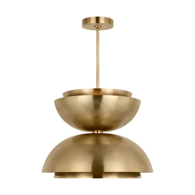 Visual Comfort Modern - LED Pendant - Shanti - Natural Brass- Union Lighting Luminaires Decor