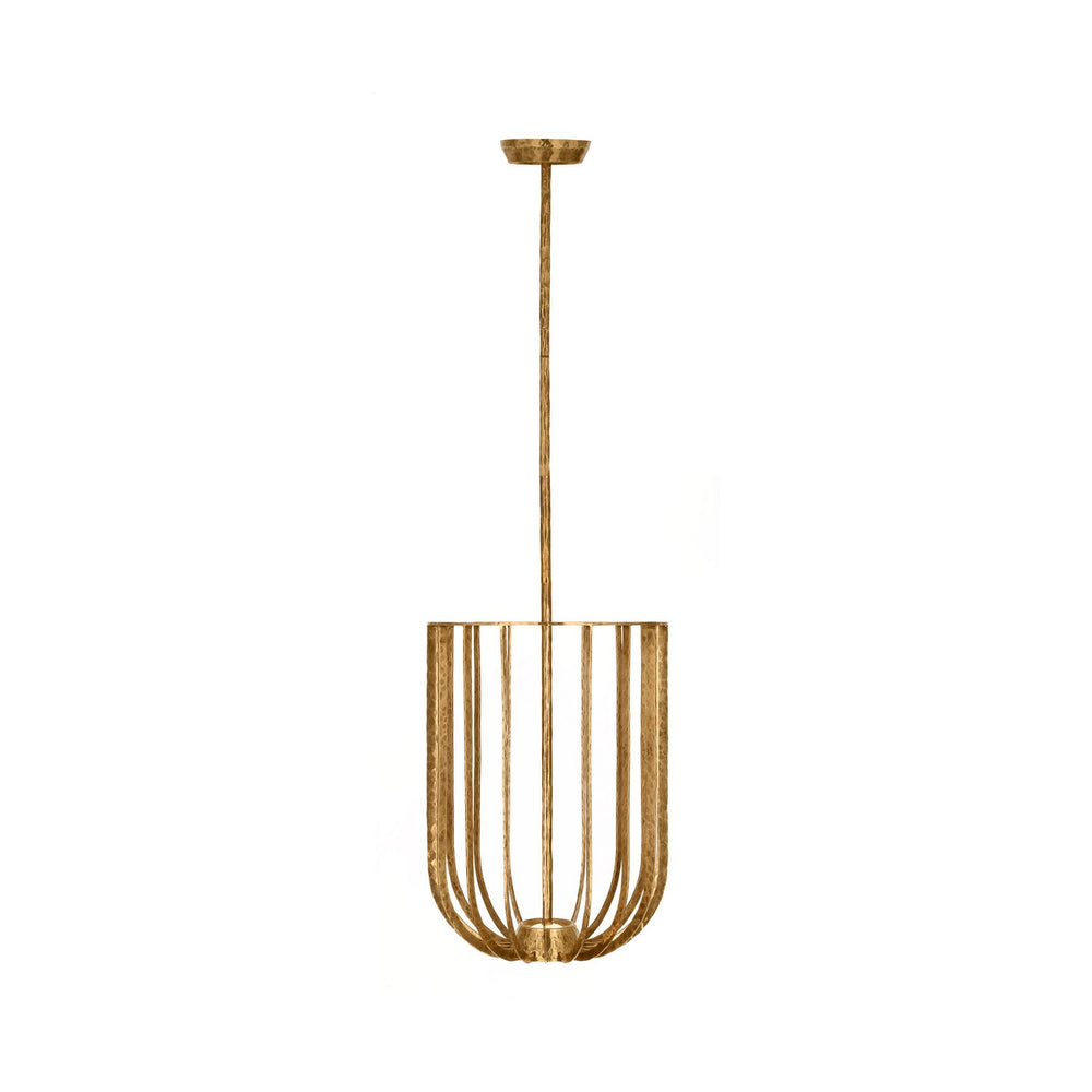 Visual Comfort Modern - LED Pendant - Sanchi - Polished Antique Brass- Union Lighting Luminaires Decor