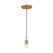 Visual Comfort Modern - LED Pendant - Lassell - Natural Brass- Union Lighting Luminaires Decor