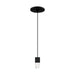Visual Comfort Modern - LED Pendant - Lassell - Nightshade Black- Union Lighting Luminaires Decor