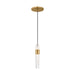 Visual Comfort Modern - LED Pendant - Lassell - Natural Brass- Union Lighting Luminaires Decor