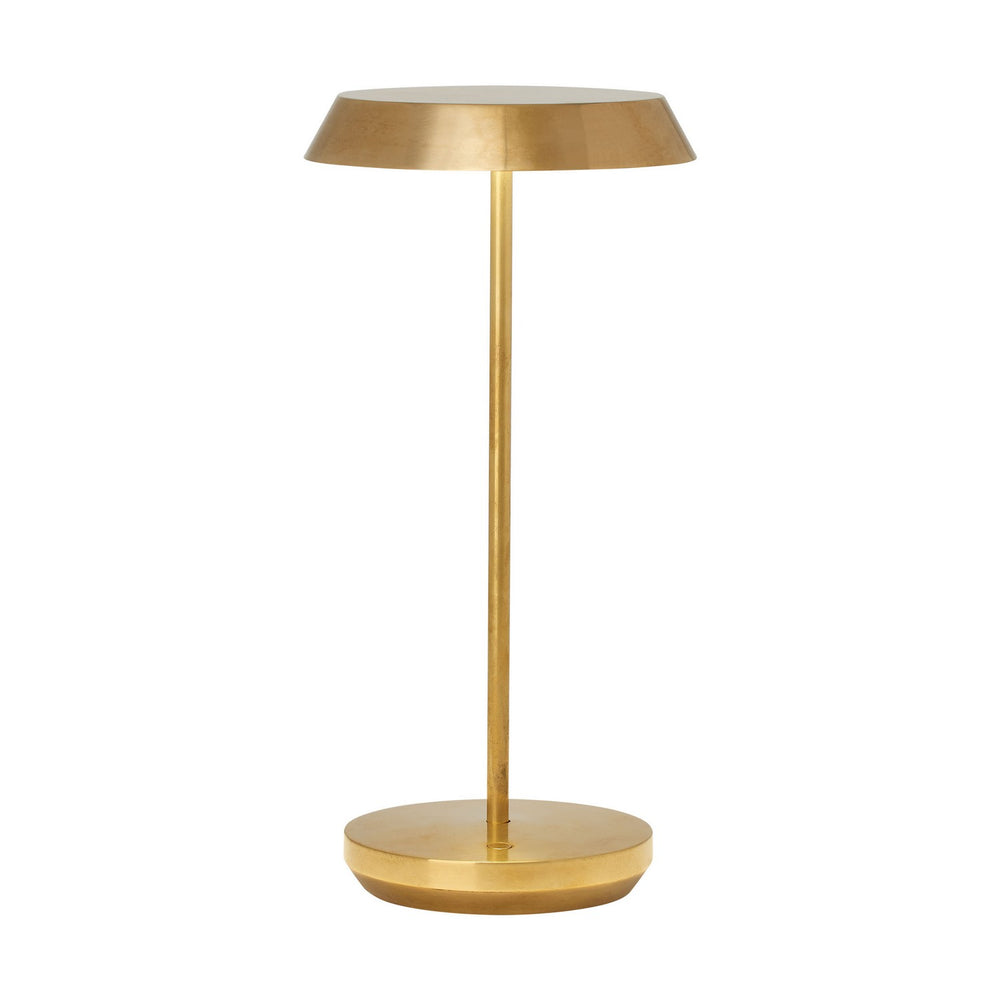 Visual Comfort Modern - LED Table Lamp - Tepa - Natural Brass- Union Lighting Luminaires Decor