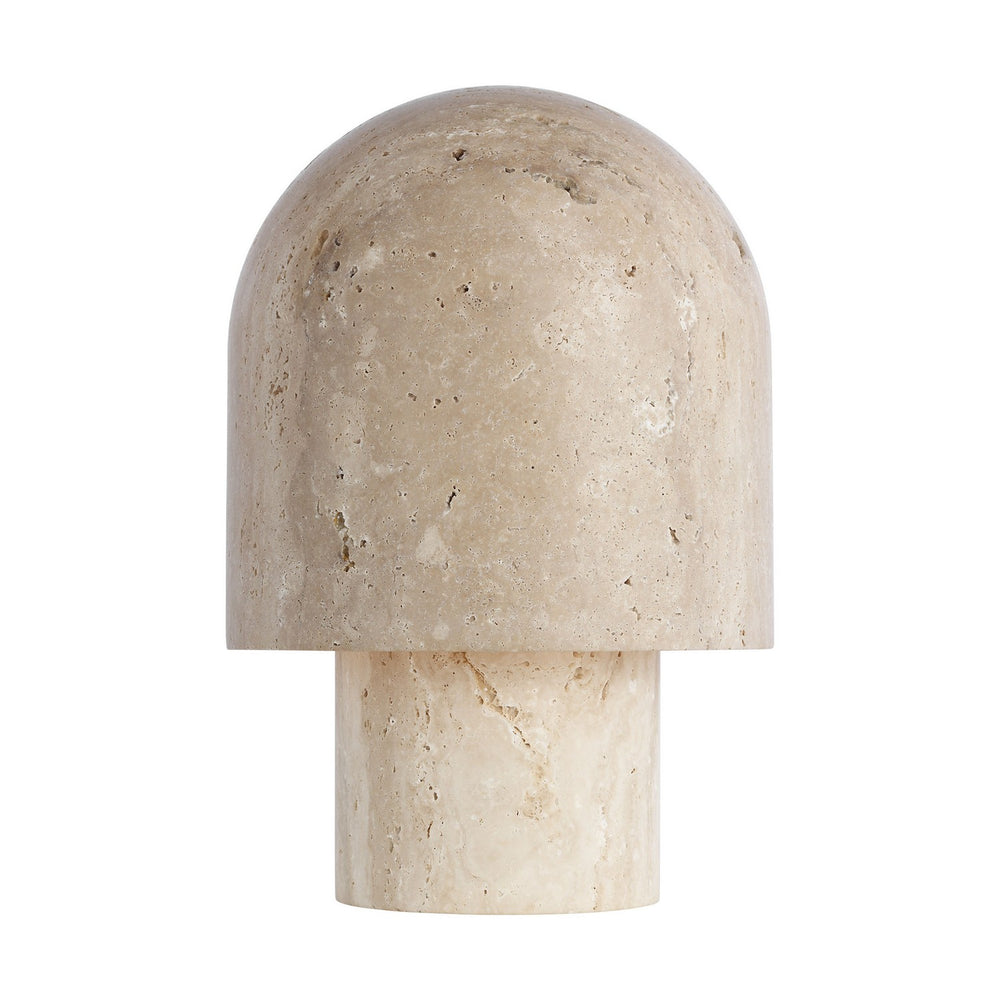 Visual Comfort Modern - LED Table Lamp - Kennett - Natural Travertine- Union Lighting Luminaires Decor