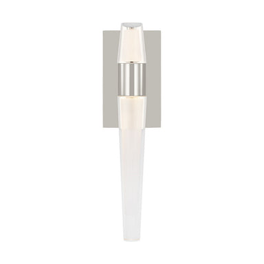 Visual Comfort Modern - LED Wall Sconce - Lassell - Polished Nickel- Union Lighting Luminaires Decor
