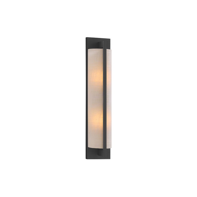 Savoy House - Two Light Wall Sconce - Carver - Matte Black- Union Lighting Luminaires Decor