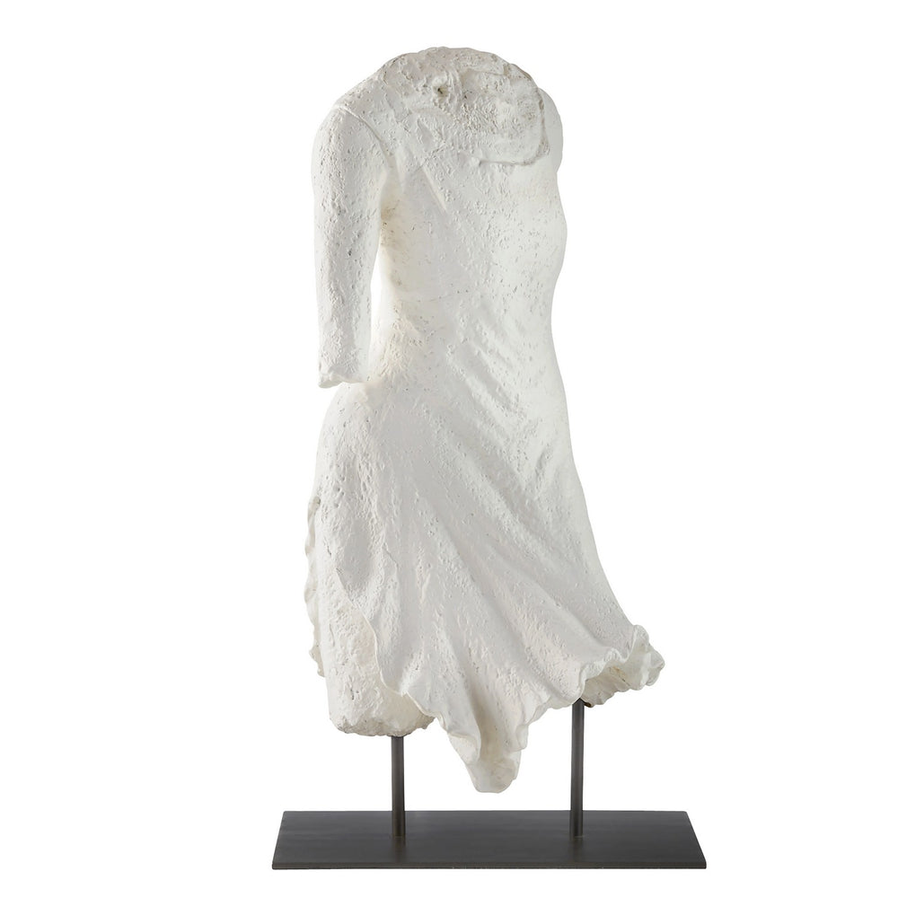 Arteriors - Sculpture - Decilia - Matte White Plaster/English Bronze- Union Lighting Luminaires Decor