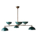 Arteriors - Six Light Chandelier - Evansville - Aegean/English Bronze- Union Lighting Luminaires Decor