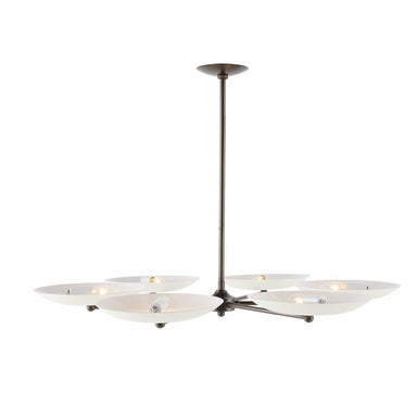 Arteriors - Six Light Chandelier - Griffith - Bone/English Bronze- Union Lighting Luminaires Decor
