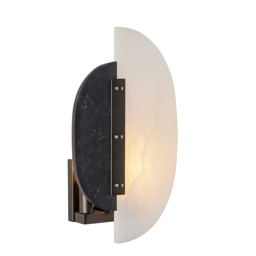 Arteriors - Two Light Wall Sconce - Kianna - White/Black/English Bronze- Union Lighting Luminaires Decor