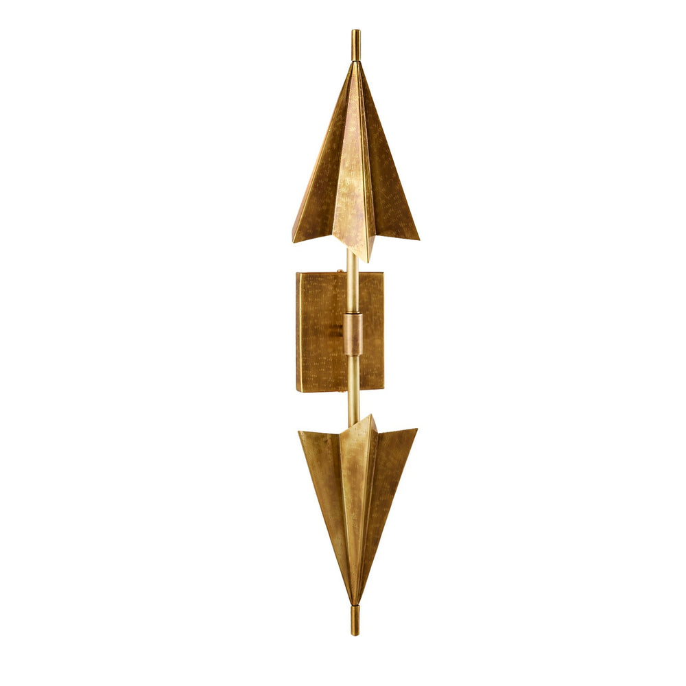 Arteriors - Two Light Wall Sconce - Canary - Antique Brass- Union Lighting Luminaires Decor