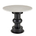 Arteriors - End Table - Devito - White/Ebony/Bronze- Union Lighting Luminaires Decor