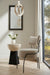 Arteriors - Chair - Enid - Oatmeal/Natural Iron- Union Lighting Luminaires Decor