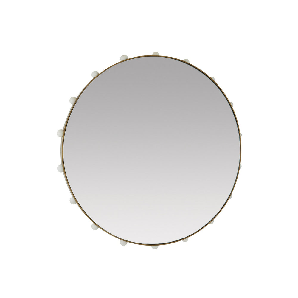 Arteriors - Mirror - Estera - Antique Brass/White/Plain- Union Lighting Luminaires Decor