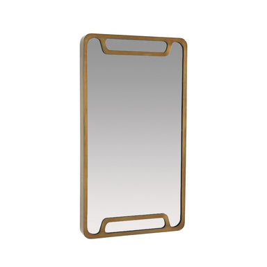 Arteriors - Mirror - Dodger - Vintage Brass/Plain- Union Lighting Luminaires Decor