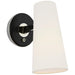 Visual Comfort Signature Canada - LED Wall Sconce - Olina - Polished Nickel and Ebony- Union Lighting Luminaires Decor