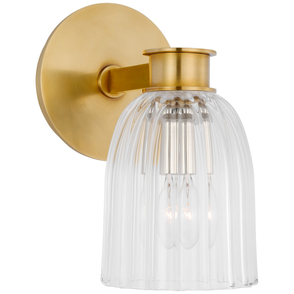 Visual Comfort Signature Canada - LED Wall Sconce - Asalea - Hand-Rubbed Antique Brass- Union Lighting Luminaires Decor