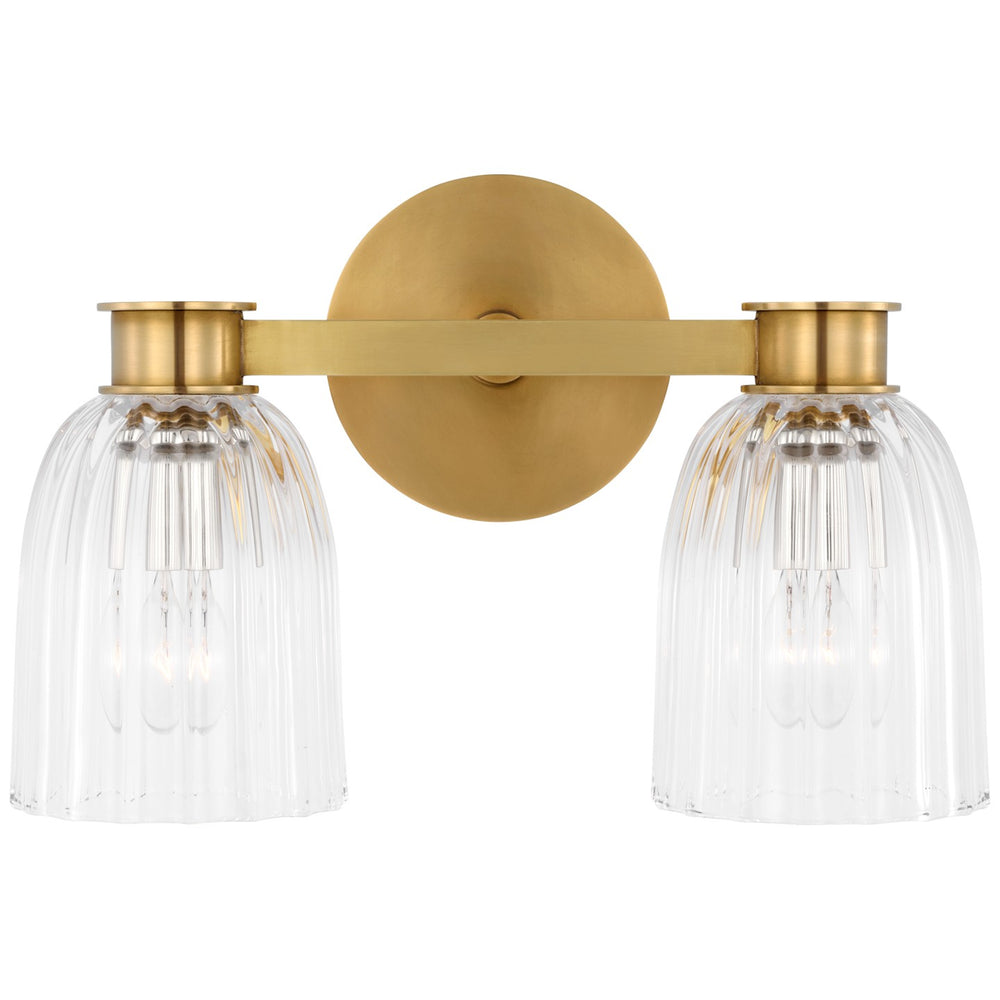 Visual Comfort Signature Canada - LED Wall Sconce - Asalea - Hand-Rubbed Antique Brass- Union Lighting Luminaires Decor