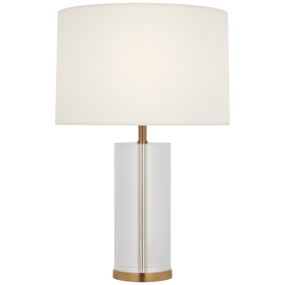 Visual Comfort Signature Canada - LED Accent Lamp - Lineham - Crystal and Hand-Rubbed Antique Brass- Union Lighting Luminaires Decor