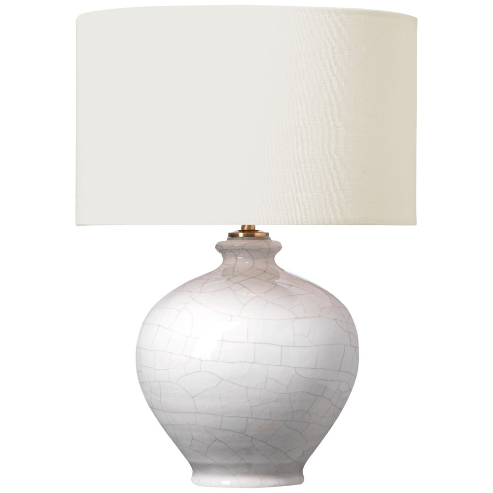 Visual Comfort Signature Canada - LED Accent Lamp - Gaios - Crackled Ivory- Union Lighting Luminaires Decor
