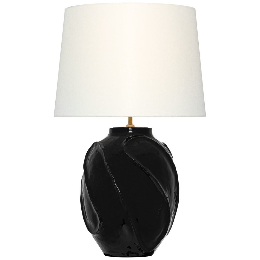 Visual Comfort Signature Canada - LED Table Lamp - Idalia - Raven Black- Union Lighting Luminaires Decor