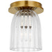 Visual Comfort Signature Canada - LED Flush Mount - Asalea - Hand-Rubbed Antique Brass- Union Lighting Luminaires Decor