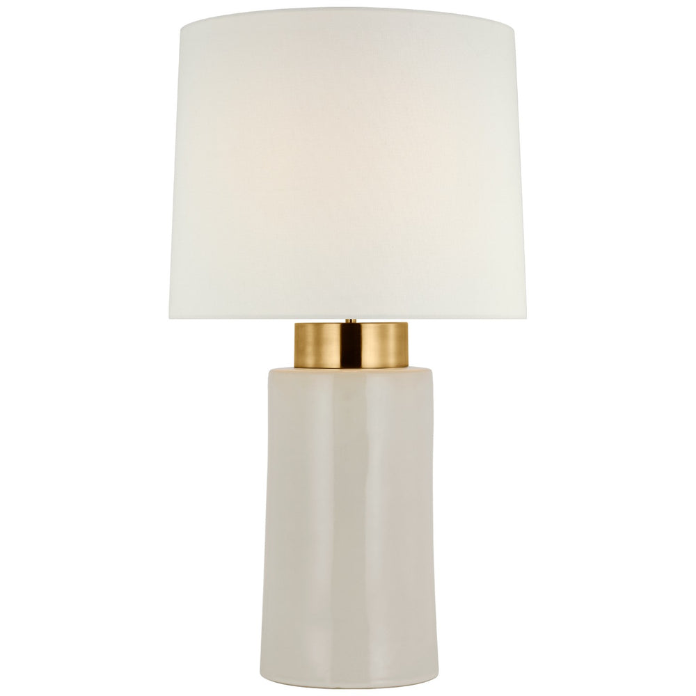 Visual Comfort Signature Canada - LED Table Lamp - Xian - Ivory and Soft Brass- Union Lighting Luminaires Decor