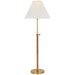 Visual Comfort Signature Canada - LED Buffet Lamp - Basden - Antique-Burnished Brass and Natural Rattan- Union Lighting Luminaires Decor