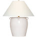 Visual Comfort Signature Canada - LED Table Lamp - Fasano - Glossy White Crackle- Union Lighting Luminaires Decor
