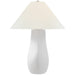 Visual Comfort Signature Canada - LED Table Lamp - Cabazon - Glossy White Crackle- Union Lighting Luminaires Decor