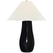 Visual Comfort Signature Canada - LED Table Lamp - Cabazon - Raven Black- Union Lighting Luminaires Decor