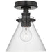 Visual Comfort Signature Canada - LED Flush Mount - Parkington - Bronze- Union Lighting Luminaires Decor